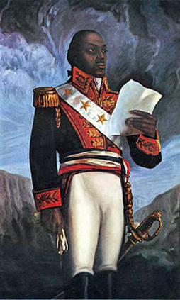 François-Dominique Toussaint Louverture also known as Toussaint L'Ouverture or Toussaint Bréda.